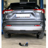 Ťažné zariadenie pre Toyota RAV 4 - odnímateľný vertikálny bajonetový systém Ťažné zariadenie pre Toyota RAV 4 - odnímateľný vertikálny bajonetový systém