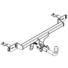 Cârlig de remorcare pentru MG ZS Hybrid+ - sistem demontabil automat - horizontal - din 06.2023 - Cârlig de remorcare pentru MG ZS Hybrid+ - sistem demontabil automat - horizontal - din 06.2023 -