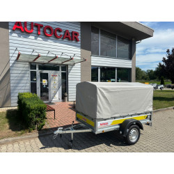 Remorcă cu prelată 120cm...