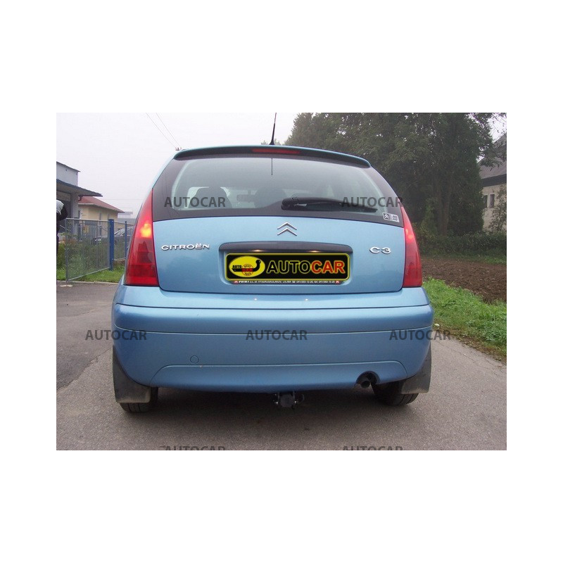 Ťažné zariadenie pre Citroen C3 - 5 dv. - odnímateľný bajonetový systém