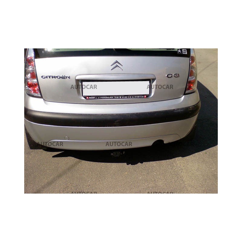 Ťažné zariadenie pre Citroen C3 - 5 dv. - odnímateľný bajonetový systém