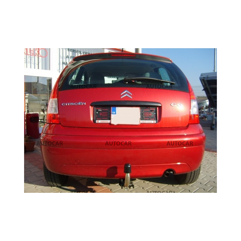 Ťažné zariadenie pre Citroen C3 - 5 dv. - odnímateľný bajonetový systém