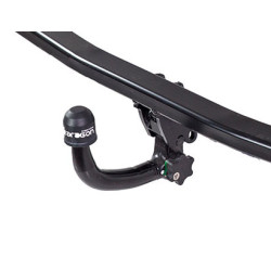 Cârlig de remorcare pre Land Rover RANGE ROVER EVOQUE - L551 - demontabil vertical cu cheie