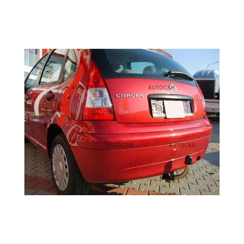 Ťažné zariadenie pre Citroen C3 - 5 dv. - odnímateľný bajonetový systém