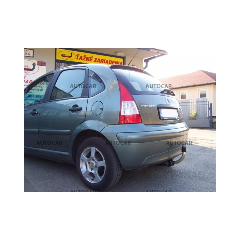Ťažné zariadenie pre Citroen C3 - 5 dv. - odnímateľný bajonetový systém