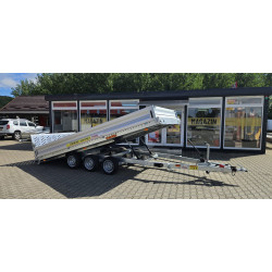 Remorcă basculantă frânată...