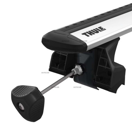 Audi e-tron Sportback SUV cu 5 uși (2020–2023) Portbagaj de plafon THULE cu suprapunere - aluminiu