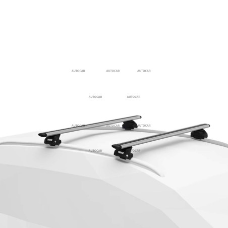 Audi e-tron Sportback SUV cu 5 uși (2020–2023) Portbagaj de plafon THULE cu suprapunere - aluminiu