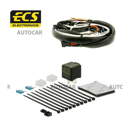 Alimentare permanentă și încărcare 12 V pentru instalație electrică originală E.C.S. 13 pini pentru Hybrid / EV