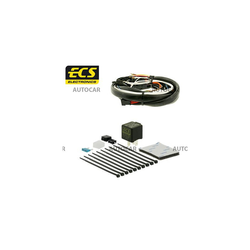 Adaptor pentru încărcare 12V pentru instalație electrică originală E.C.S. 13 pini pentru Hybrid / EV