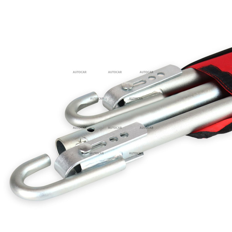 Cârlig de remorcare AMiO 2T 180 cm – oțel solid, 3 piese