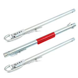 Cârlig de remorcare AMiO 2T 180 cm – oțel solid, 3 piese