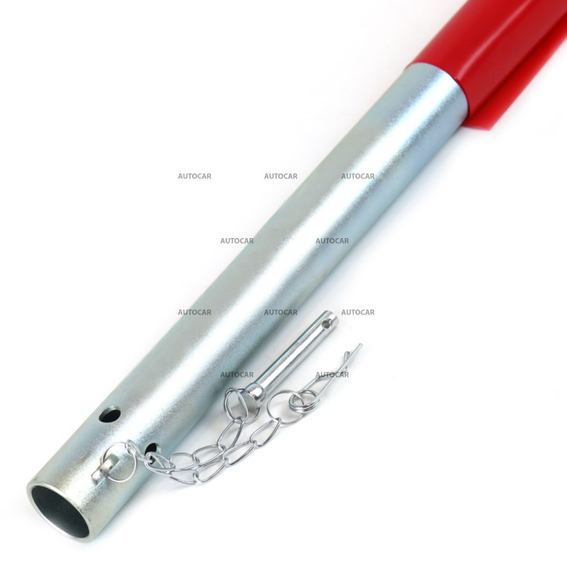 Cârlig de remorcare AMiO 2T 180 cm – oțel solid, 3 piese