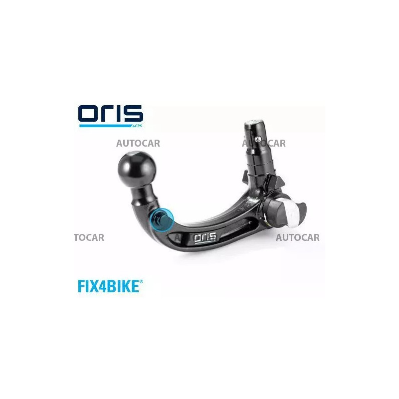 Cârlig de remorcare pre Volkswagen ID.4 - sistem demontabil vertical cu cheie - FIX4BIKE