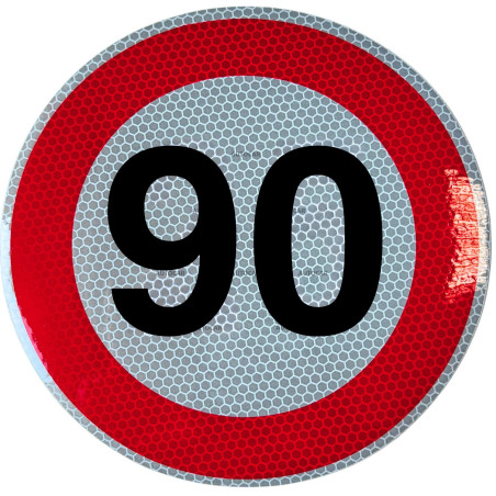 Limitare viteză 90km/oră 20 cm