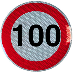 Limitare viteză 100km/h mică 15 cm