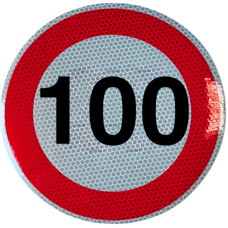 Limitare viteză 100km/h mică 15 cm