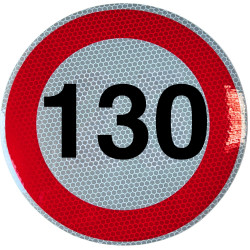 Limitare viteză 130km/h mică 15 cm