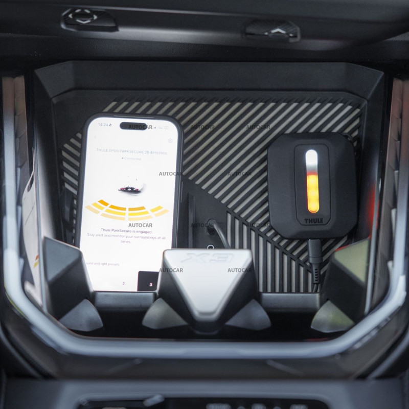 Suport pentru biciclete - THULE Epos ParkSecure pentru 3 biciclete