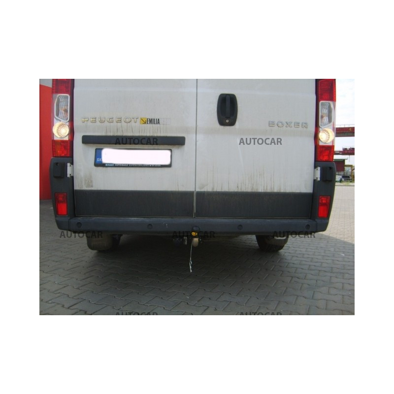 Ťažné zariadenie pre Peugeot BOXER - Dodávka L4, L5 - odnímateľný bajonetový systém