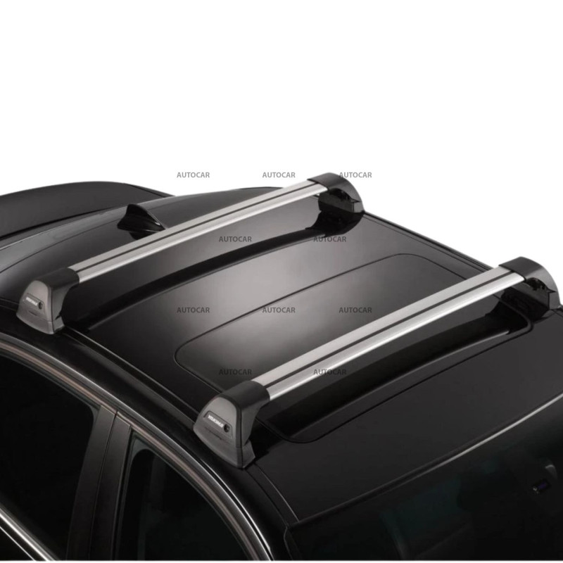 Bară transversală Yakima FlushBar pentru Mazda 2 Hatchback (2002 – 2006) – acoperiș neacoperit