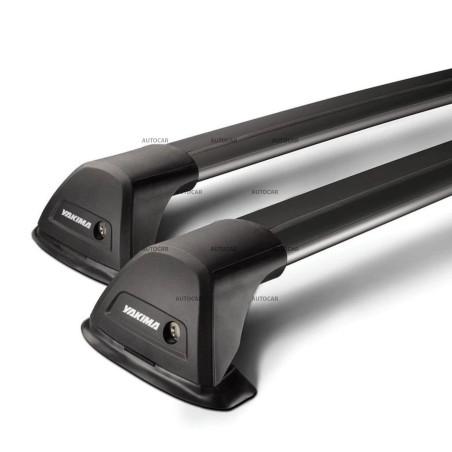 Bară transversală Yakima FlushBar pentru Mazda 2 Hatchback (2002 – 2006) – acoperiș neacoperit