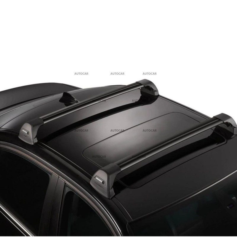 Bară transversală Yakima FlushBar pentru Mazda 2 Hatchback (2002 – 2006) – acoperiș neacoperit