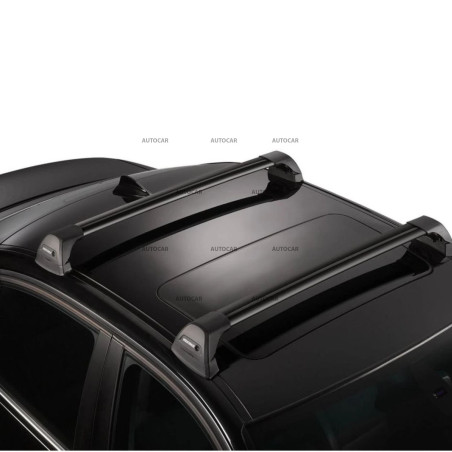 Bară transversală Yakima FlushBar pentru Mazda 2 Hatchback (2002 – 2006) – acoperiș neacoperit