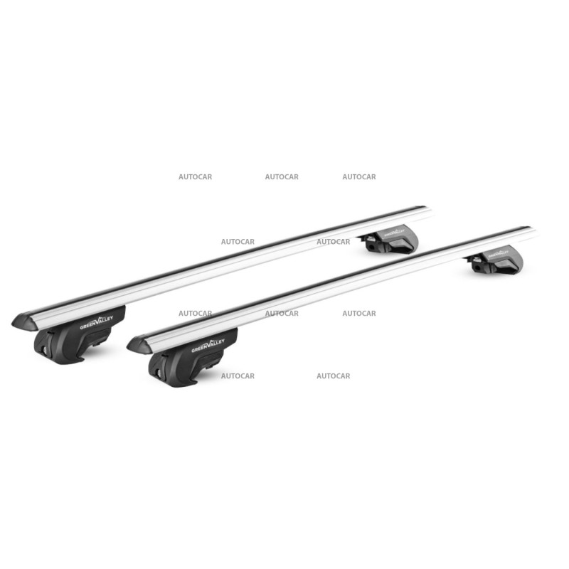 Bară transversală din aluminiu AURILIS pentru Mazda 5 (2004 – 2010) – șine de plafon clasice