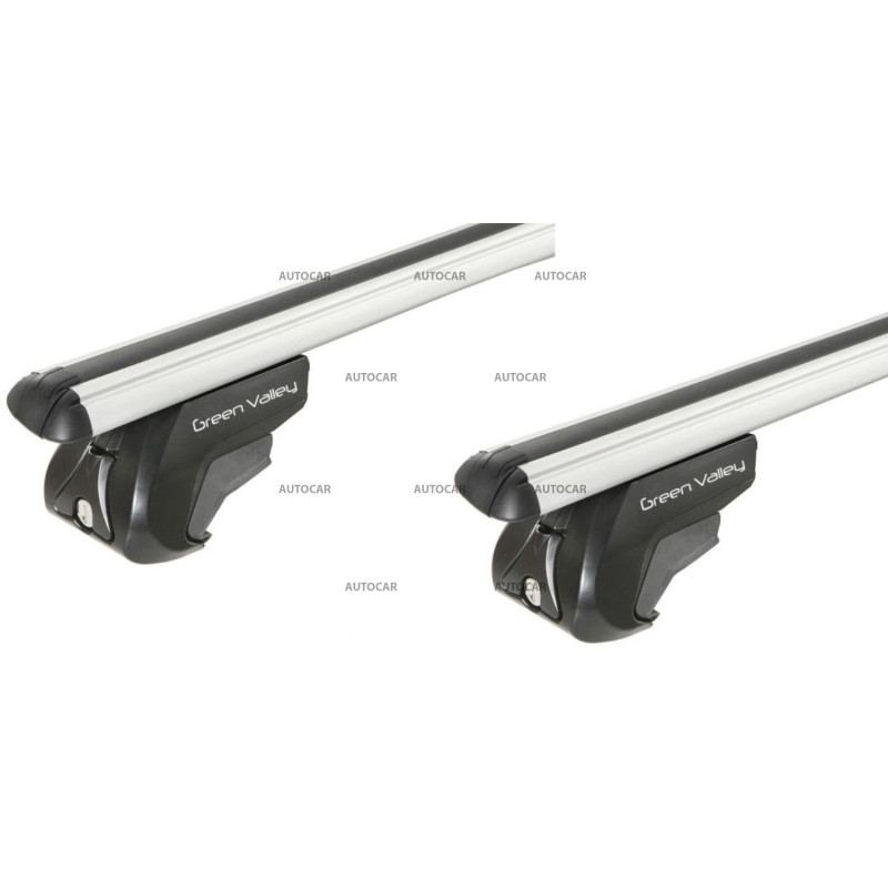 Bară transversală din aluminiu AURILIS pentru Mazda 5 (2004 – 2010) – șine de plafon clasice