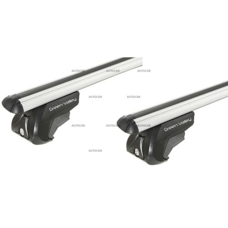 Bară transversală din aluminiu AURILIS pentru Mazda 5 (2004 – 2010) – șine de plafon clasice
