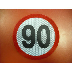 Nálepka rýchlosť 90km/hod