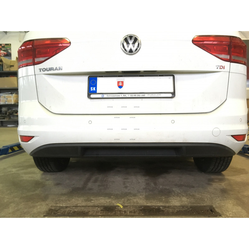 Ťažné zariadenie pre VW TOURAN - 5 dv., VAN - vertikálne odnímateľný systém - od  2015