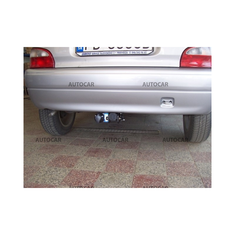 Ťažné zariadenie pre Citroen SAXO - odnímateľný bajonetový systém