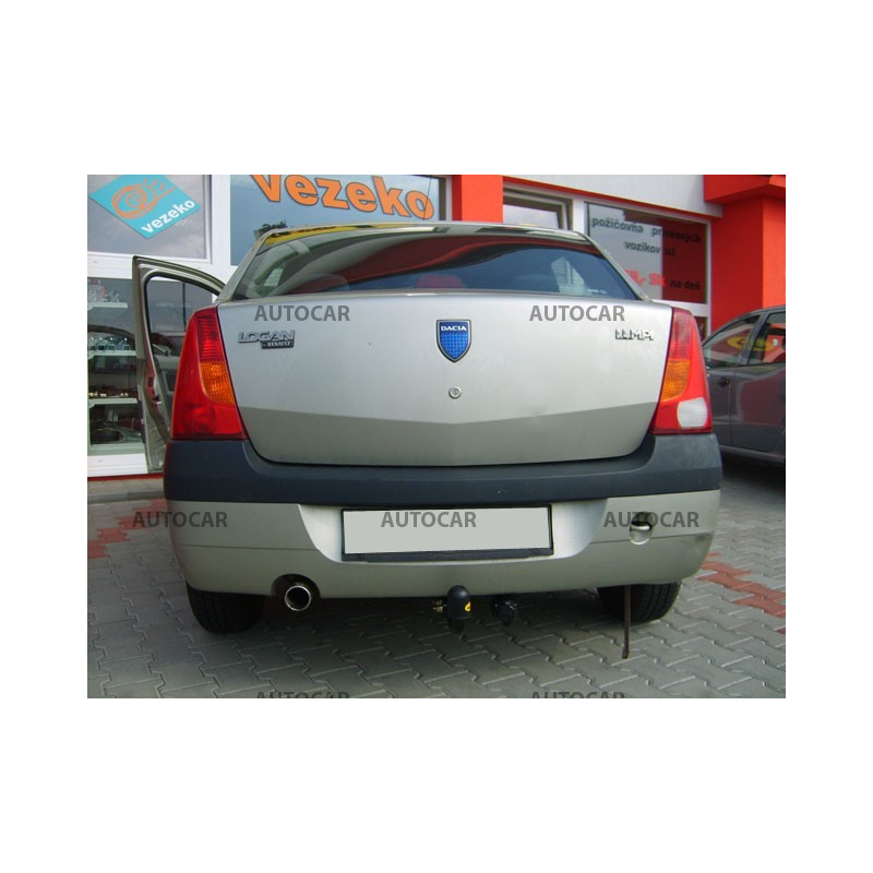 Ťažné zariadenie pre Dacia LOGAN - 4 dv. - skrutkový systém