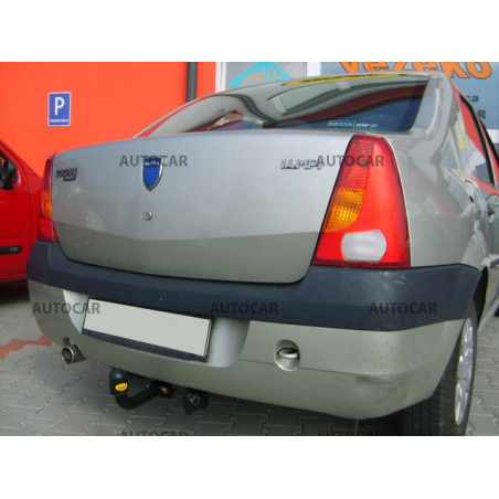 Ťažné zariadenie pre Dacia LOGAN - 4 dv. - skrutkový systém Ťažné zariadenie pre Dacia LOGAN - 4 dv. - skrutkový systém