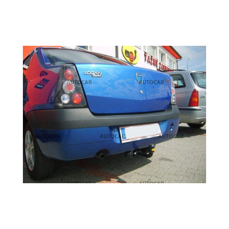 Ťažné zariadenie pre Dacia LOGAN - 4 dv. - skrutkový systém