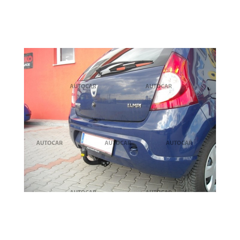 Ťažné zariadenie pre Dacia SANDERO - 5 dv. - skrutkový systém