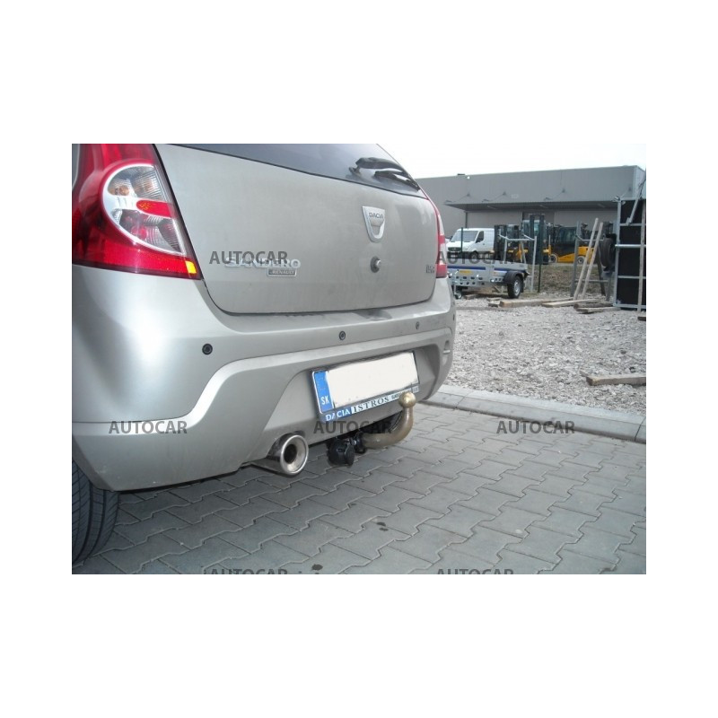Ťažné zariadenie pre Dacia SANDERO - 5 dv. - odnímateľný bajonetový systém
