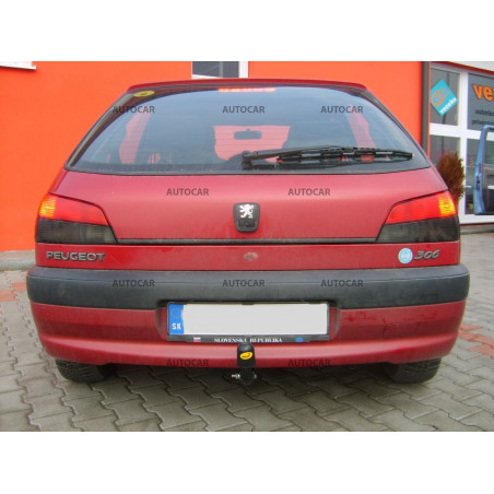 Ťažné zariadenie pre Peugeot 106 - skrutkový systém