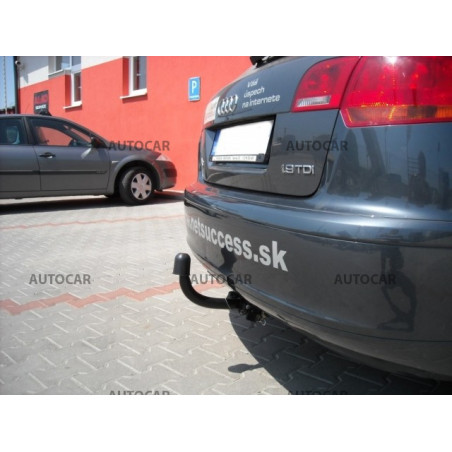 Ťažné zariadenie pre A 3 - Sportback, 5 dv, Quattro - automatický systém - od 2004/11 do 2008/06