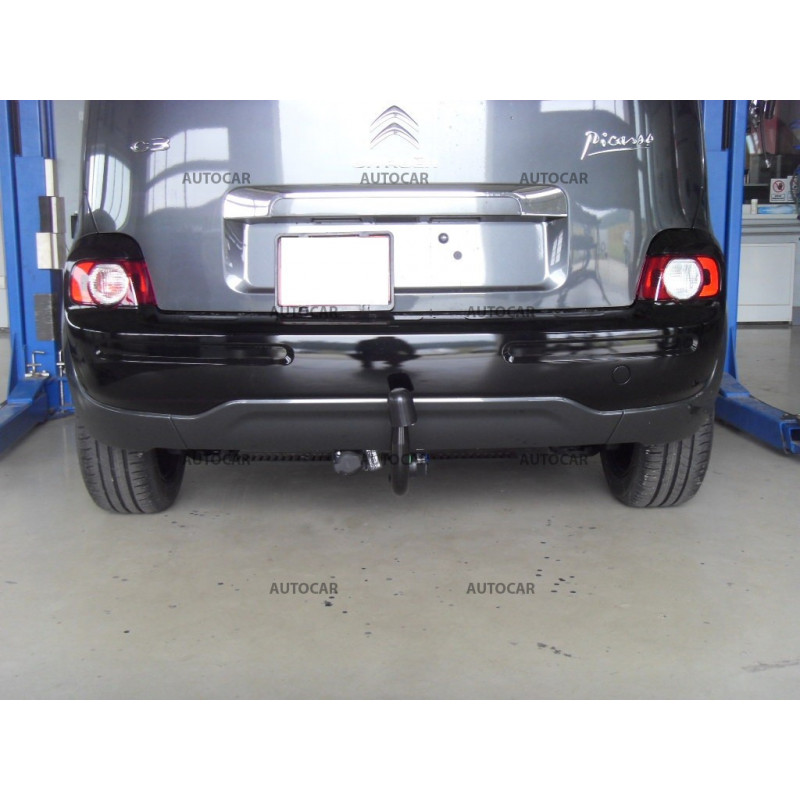 Ťažné zariadenie pre C 3 PICASSO - 5 dv - automatický vertikálny systém