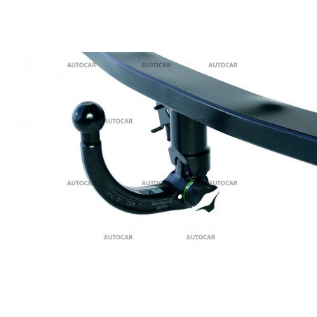Cârlig de remorcare pentru BMW X1 - E84 - sistem demontabil vertical cu cheie