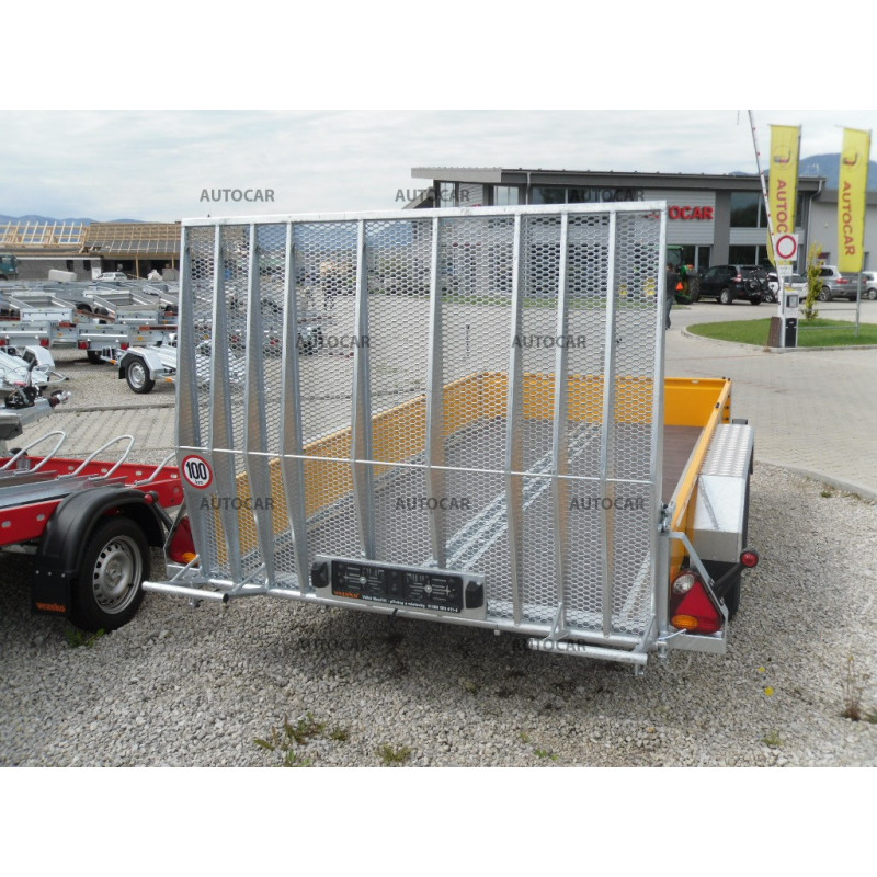 Prívesný vozík BAT D35.36 na prepravu stavebných strojov