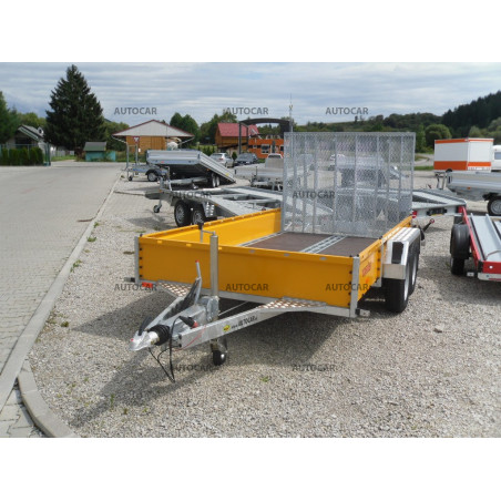 Prívesný vozík BAT D35.36 na prepravu stavebných strojov