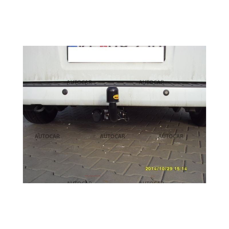 Ťažné zariadenie pre Ford TRANSIT / TOURNEO CUSTOM - odnímateľný bajonetový systém