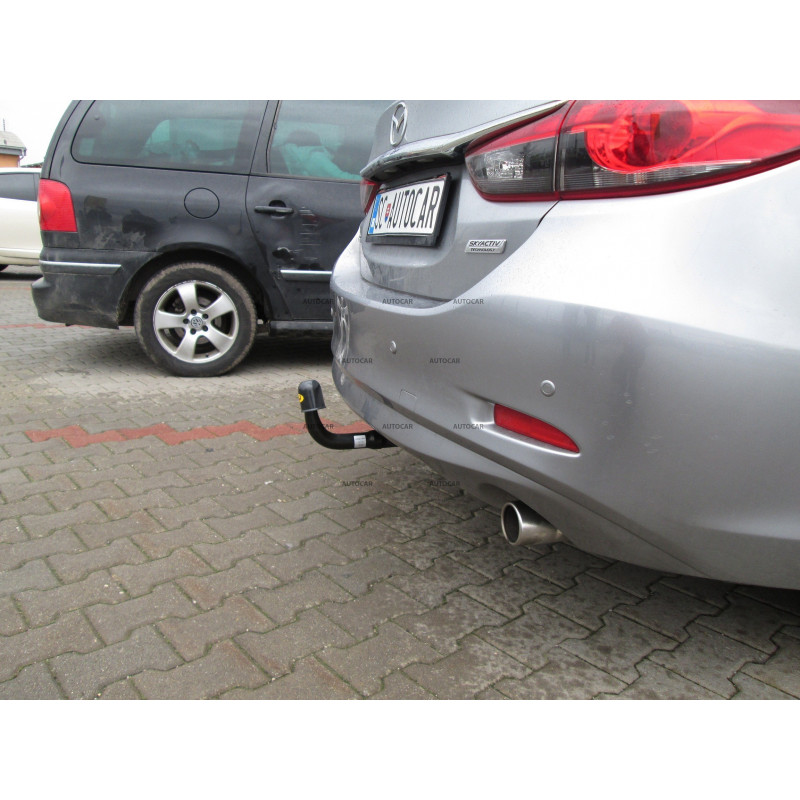 Ťažné zariadenie pre Mazda 6 - GJ/GL - 4 dv. - odnímateľný vertikálny bajonetový systém