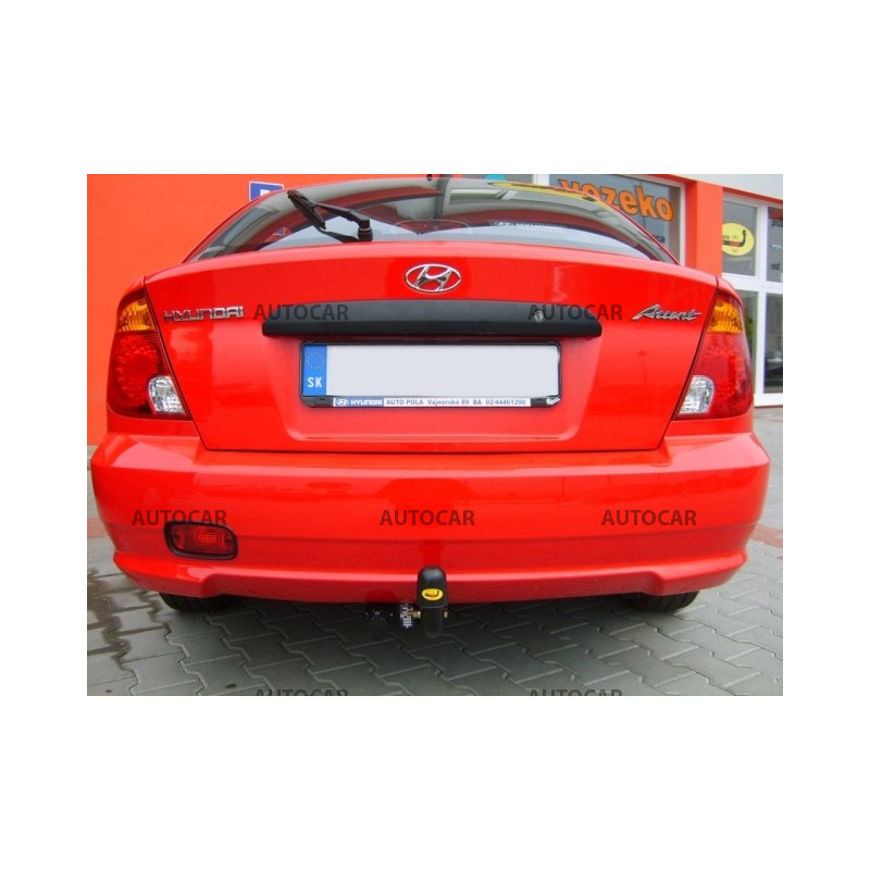 Ťažné zariadenie pre Hyundai ACCENT - skrutkový systém