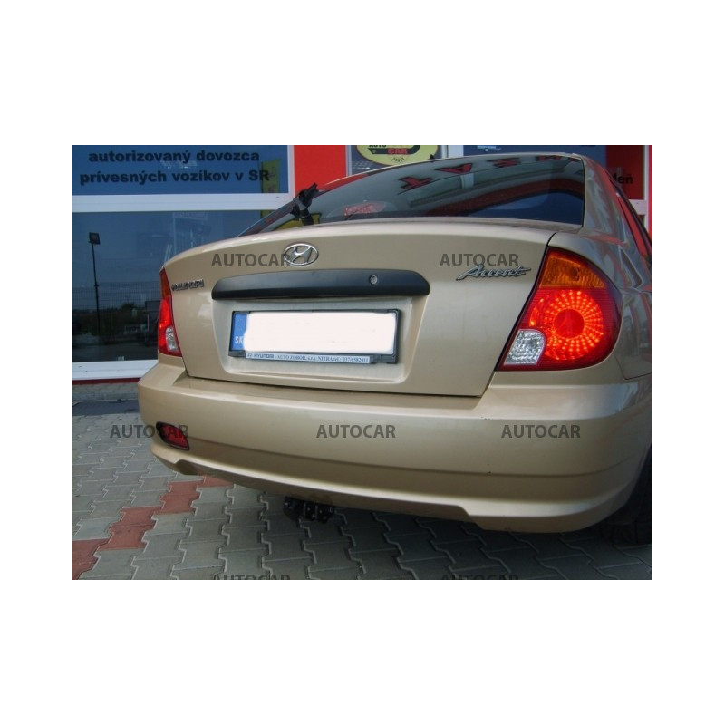 Ťažné zariadenie pre Hyundai ACCENT - skrutkový systém