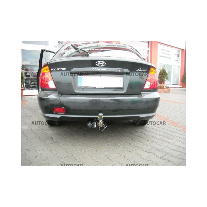 Ťažné zariadenie pre Hyundai ACCENT - odnímateľný bajonetový systém